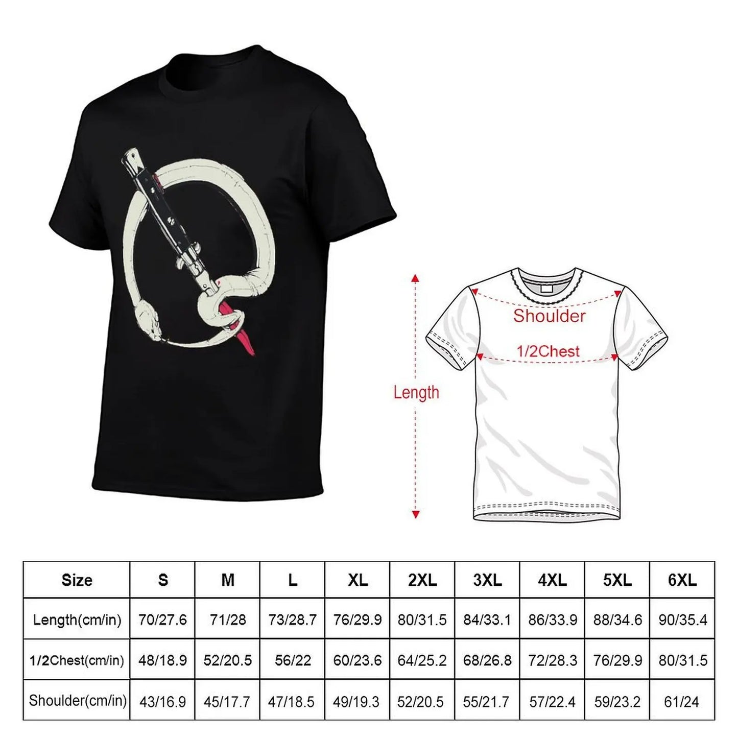 Queens of the Stone Age(QOTSA) Tシャツ (スネーク)