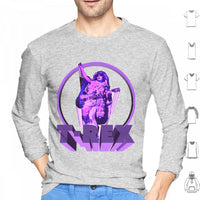 T-Rex Classic Hoodie Cotton Long Sleeve T Rex Marc Bolan Music Bolan Glam Marc 70s Trex 1970s Pop Band Bowie Rex Glitter
