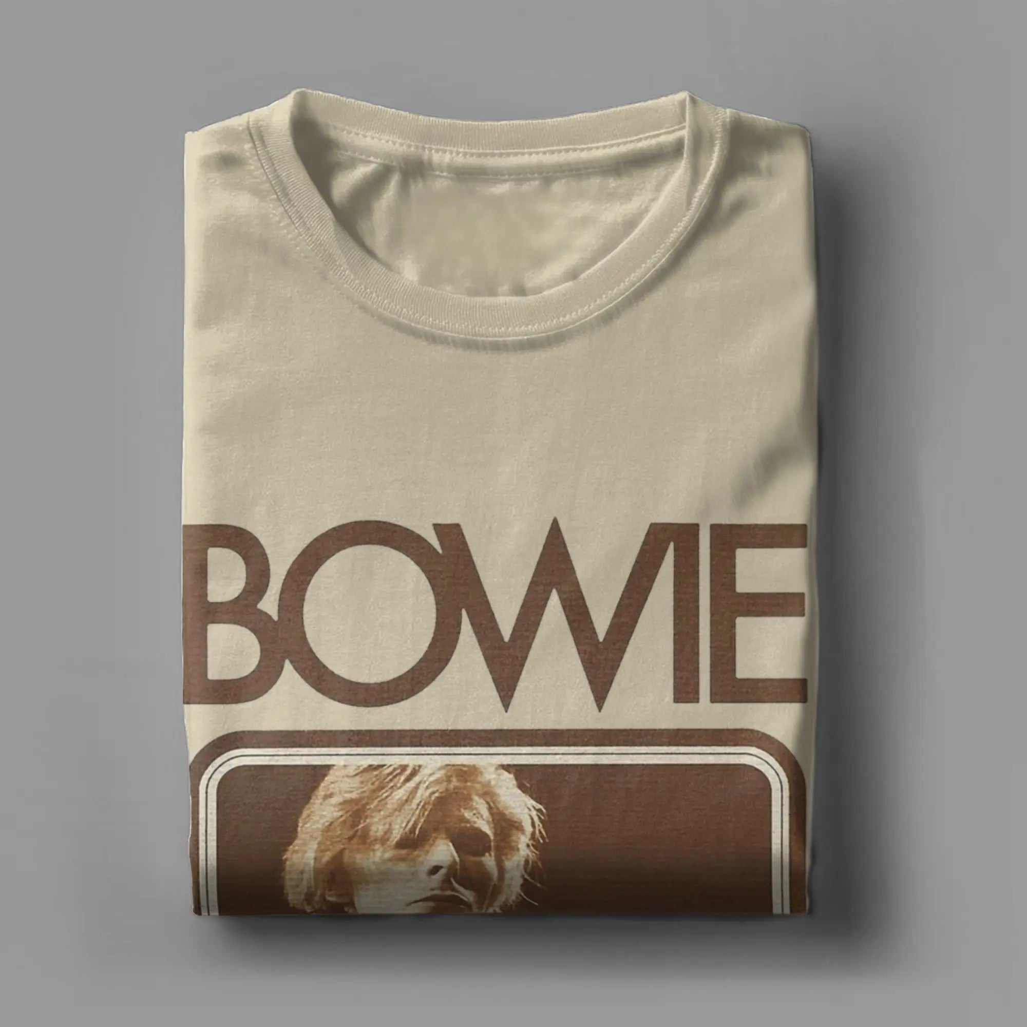 Davids Bowied T-Shirts Men  Vintage 100% Cotton Tees Crewneck Short Sleeve T Shirts Gift Idea Tops