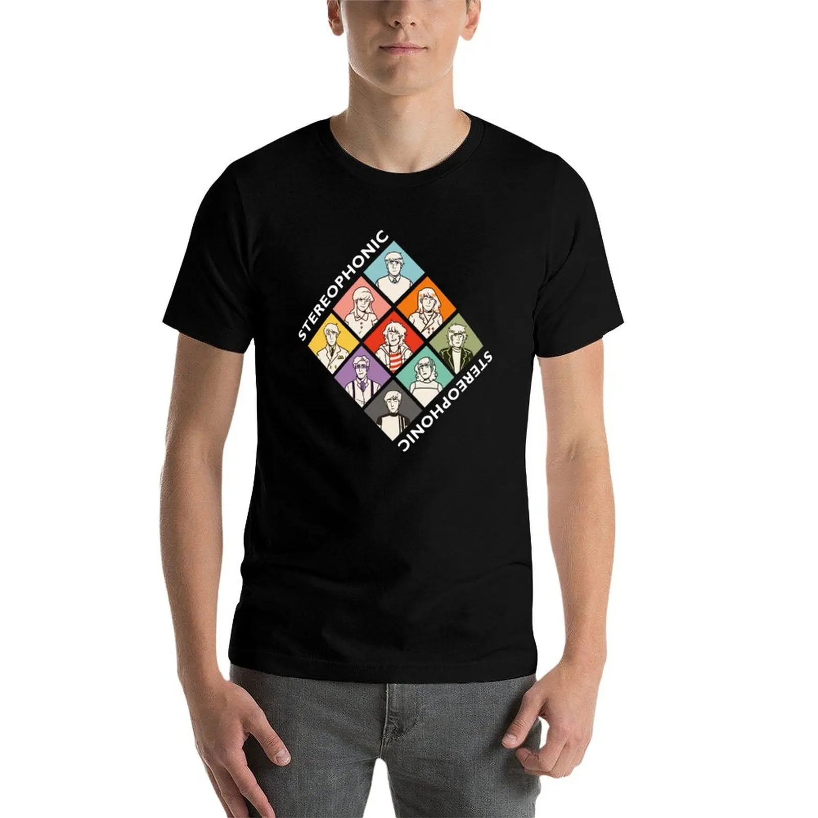 Stereophonic T-Shirt Durable Work Wear T-Shirt