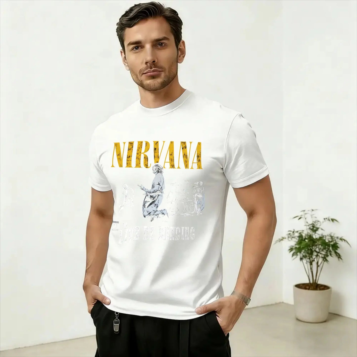 Nirvana　Tシャツ（LIVE AT READING)