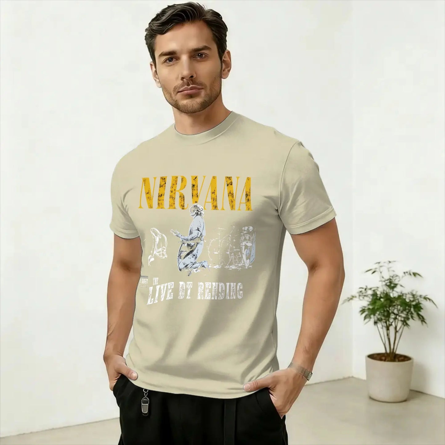Nirvana　Tシャツ（LIVE AT READING)