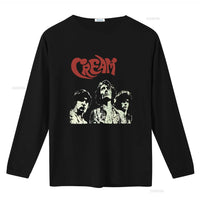 CREAM Band T Shirt Featuring Ginger Baker Eric Clapton Rock Legends Design Perfect for Metal Punk Fans Available in M Size Soft