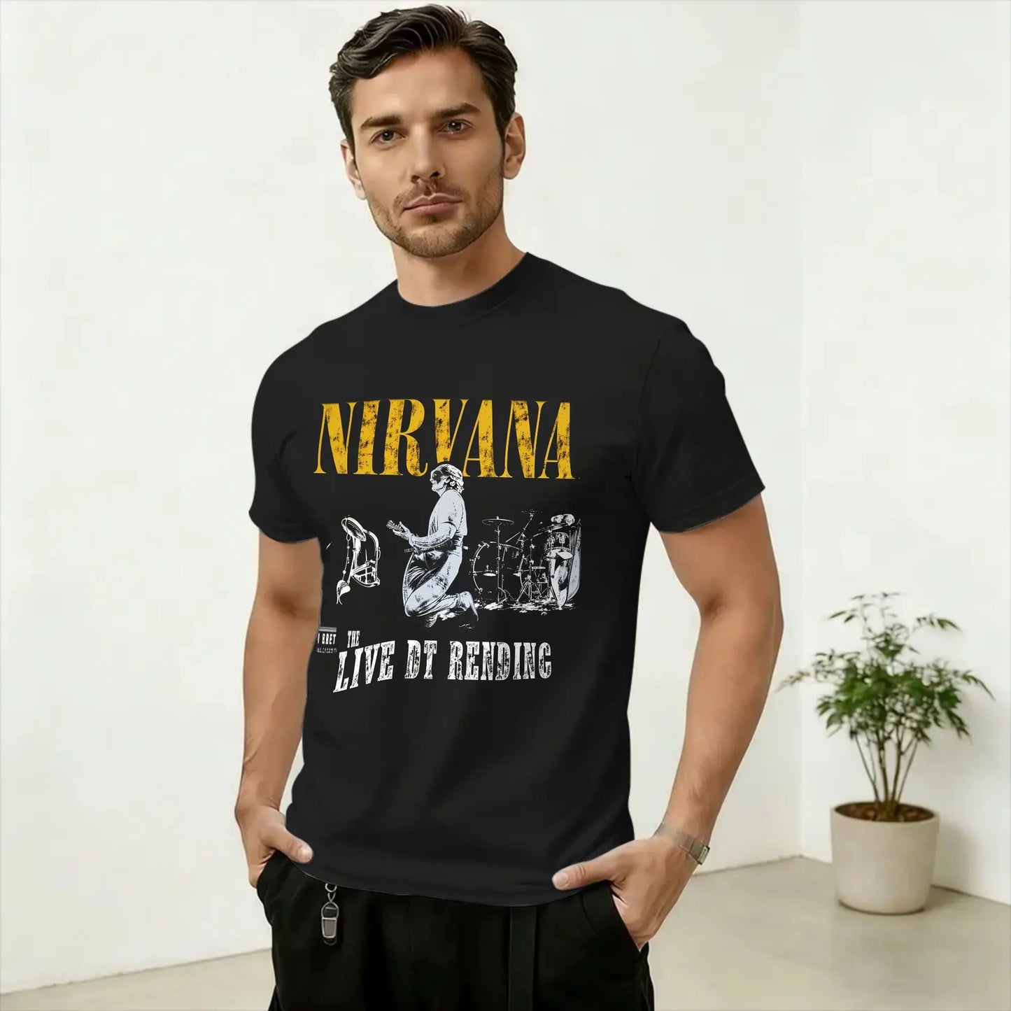 Nirvana　Tシャツ（LIVE AT READING)