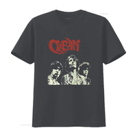 CREAM Band T Shirt Featuring Ginger Baker Eric Clapton Rock Legends Design Perfect for Metal Punk Fans Available in M Size Soft