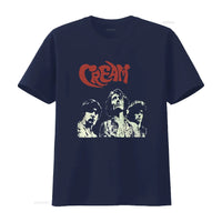 CREAM Band T Shirt Featuring Ginger Baker Eric Clapton Rock Legends Design Perfect for Metal Punk Fans Available in M Size Soft