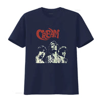 CREAM Band T Shirt Featuring Ginger Baker Eric Clapton Rock Legends Design Perfect for Metal Punk Fans Available in M Size Soft