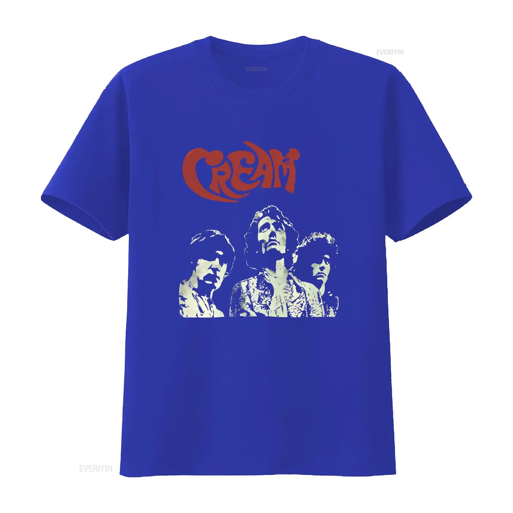 CREAM Band T Shirt Featuring Ginger Baker Eric Clapton Rock Legends Design Perfect for Metal Punk Fans Available in M Size Soft