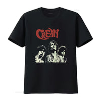 CREAM Band T Shirt Featuring Ginger Baker Eric Clapton Rock Legends Design Perfect for Metal Punk Fans Available in M Size Soft
