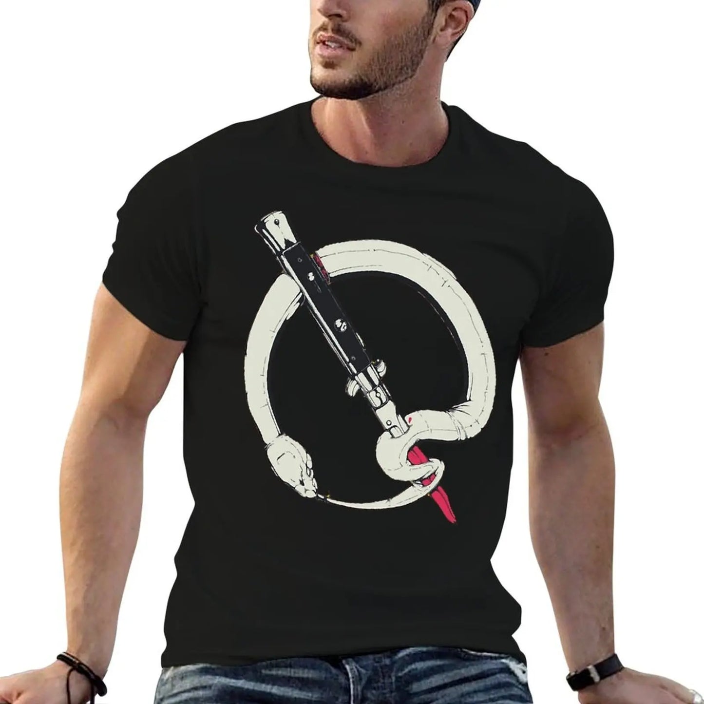Queens of the Stone Age(QOTSA) Tシャツ （スネーク）