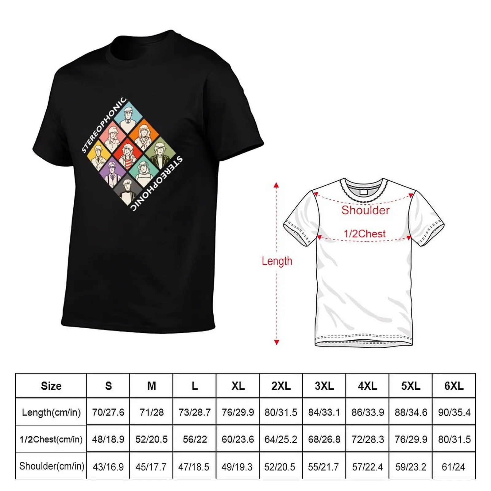 Stereophonic T-Shirt Durable Work Wear T-Shirt