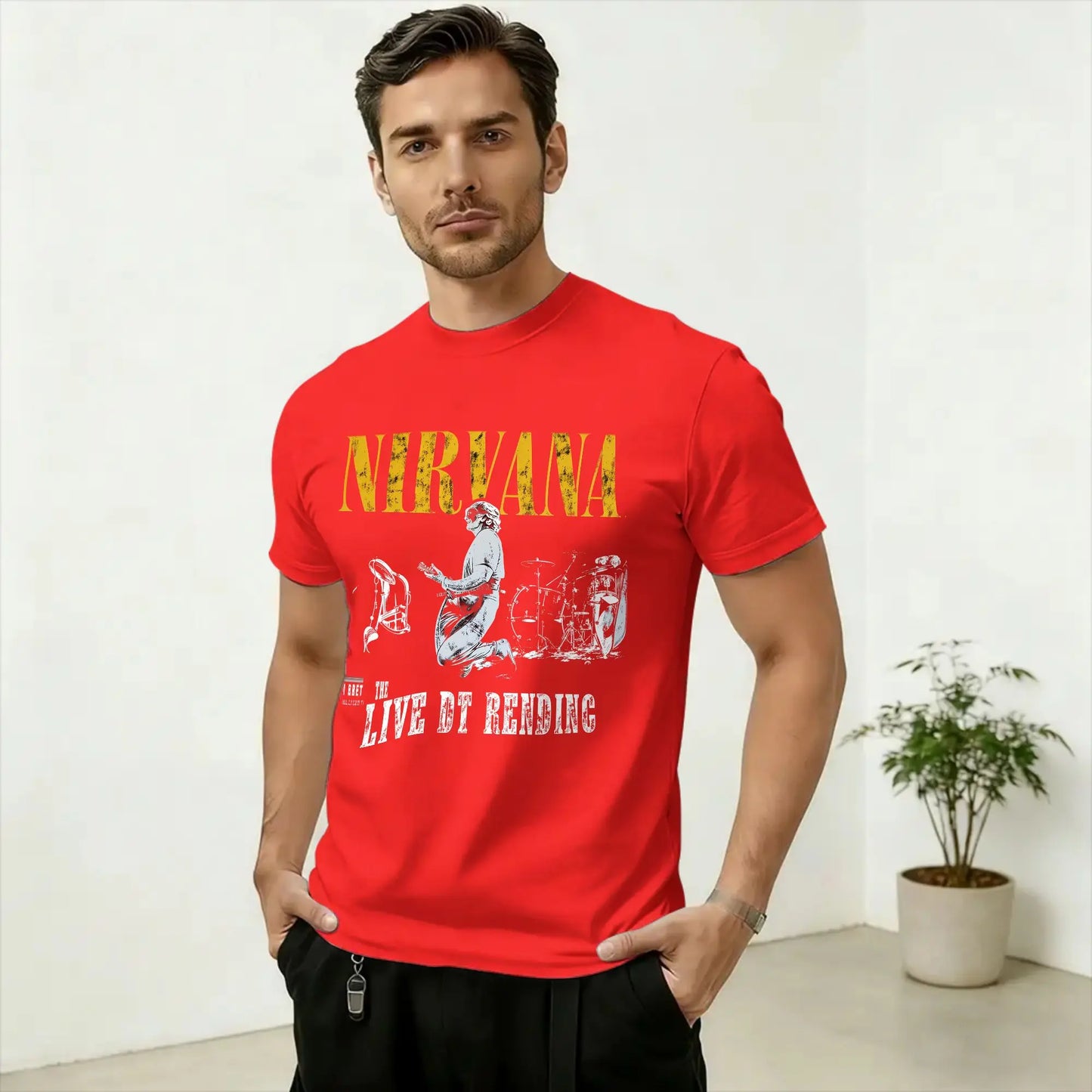 Nirvana　Tシャツ（LIVE AT READING)