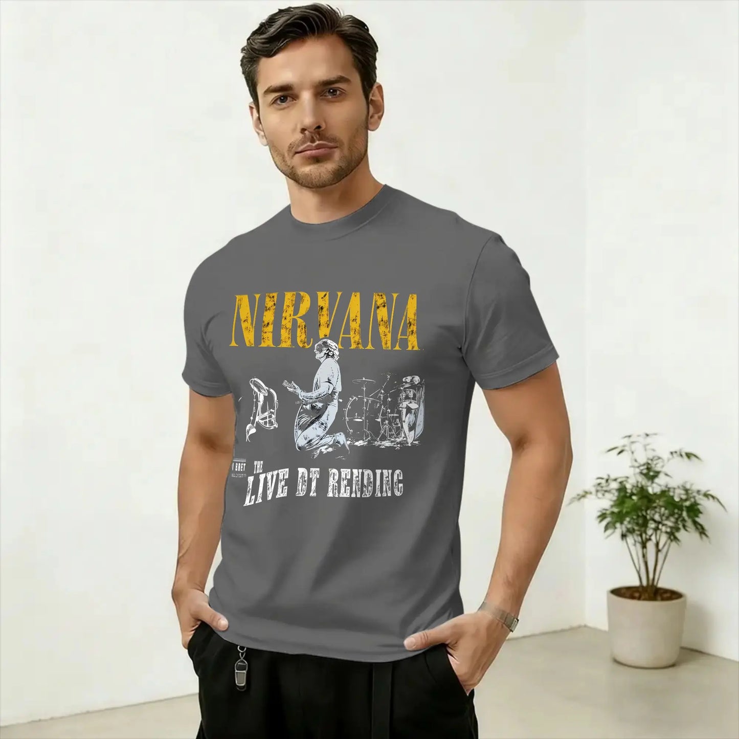 Nirvana　Tシャツ（LIVE AT READING)