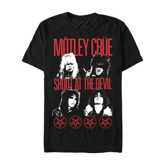 MotleyCrue Tシャツ（Shout At The Devil Faces）